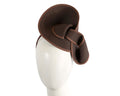 Chocolate brown winter racing fascinator