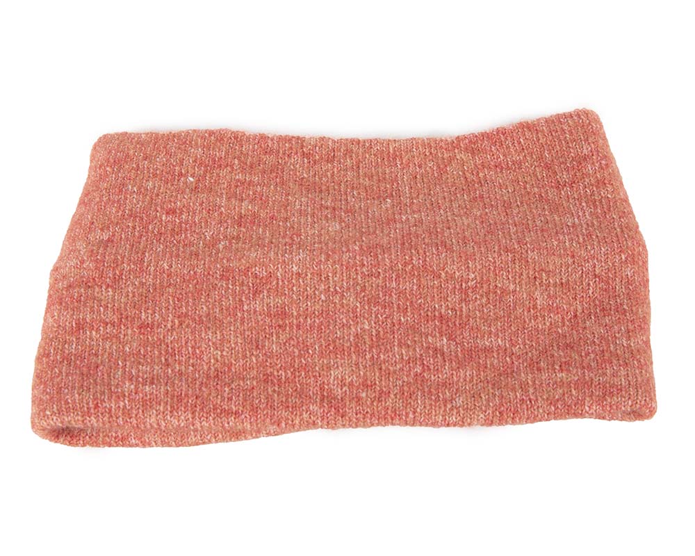 Rust European Made woolen headband
