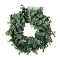 2pcs Evergreen Ramadan Artificial Eucalyptus Wreaths for Spring Decor